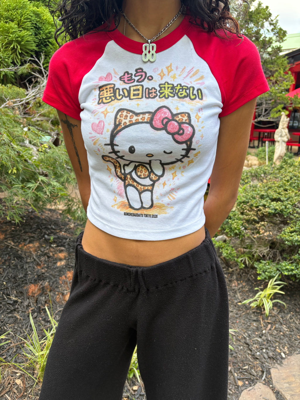 Shibuya baby tee (cherry)