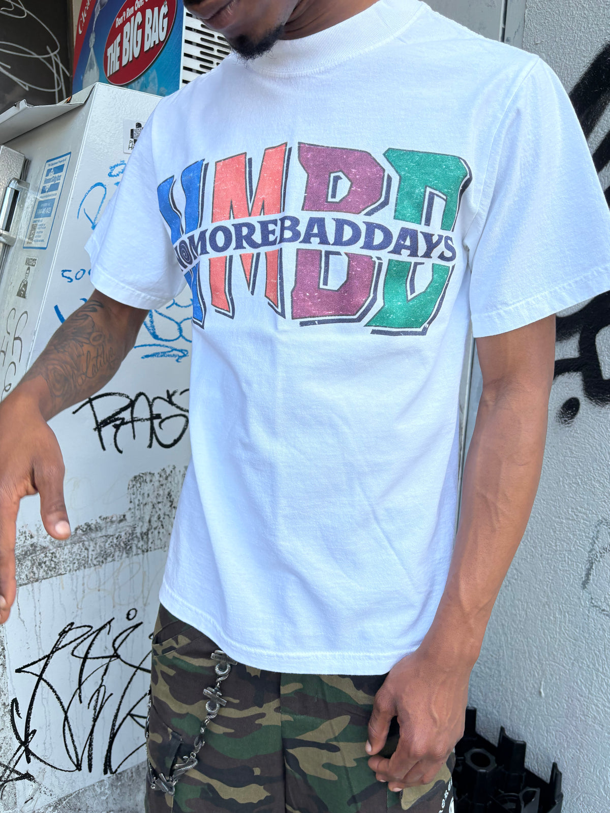 NOMOREBADDAYS! T-shirt
